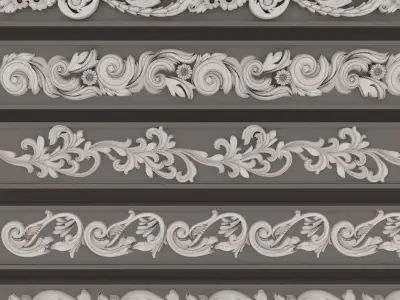 Trim Ornament 134 3D model