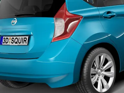 Nissan Versa Note 2014 3D model