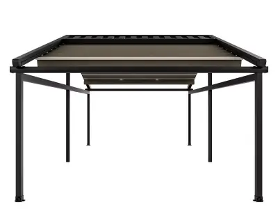 Motorized Pergola 5a oil rubbed bronze 3D model