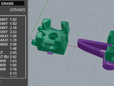 50pt Prong Set Tennis Bracelet Model 3D print model