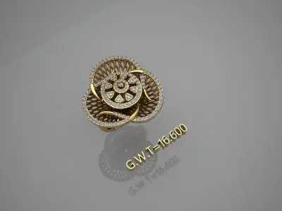 FASHION RING 3D model 4