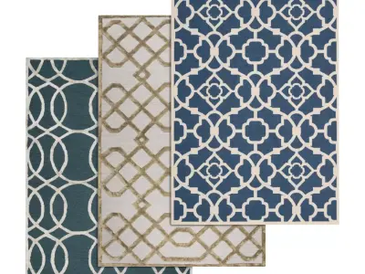 Rug Set 867 3D model