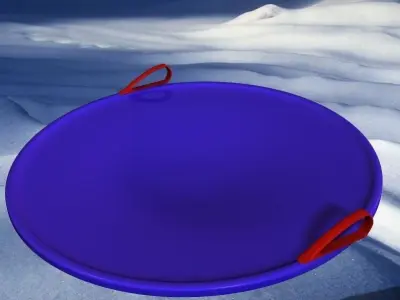 Snow Saucer 3D model