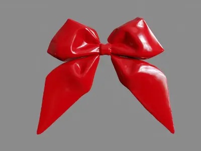 Plastic Ribbon 3D model