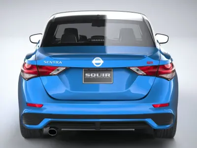 Nissan Sentra 2024 3D model