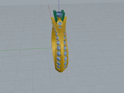 Ring jewelery 3D print model