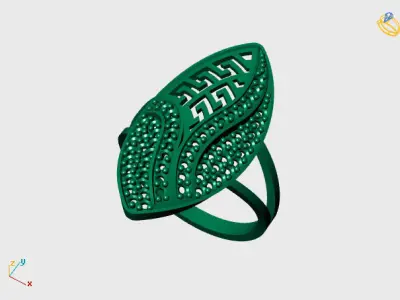 Women Ring STL Womens Ring 3d models 3D print model 3D print model 10