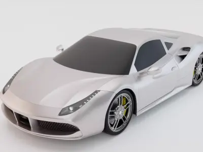 Ferrari 488 GTB 3D model