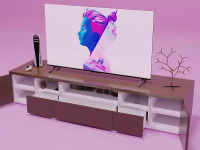 Tv Table 3D model