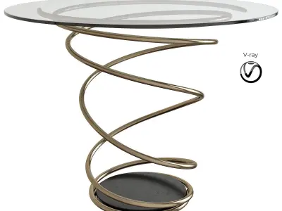 SIDE and Coffeetable collection 3d model Low-poly 3D model