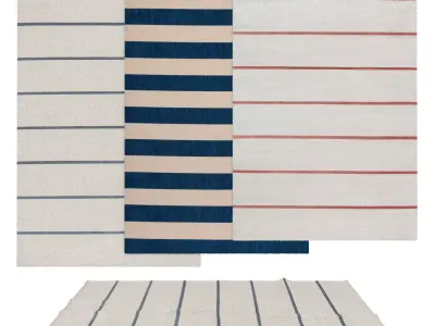 Rugs No 739 Low-poly 3D model