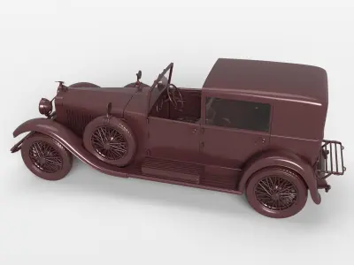 1930 HISPANO-SUIZA H6C 3D print model