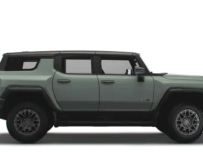 Hummer EV GMC SUV Edition 1 2024 3D model