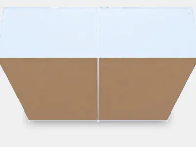 PAX - FARDAL Wardrobe 3 Low-poly 3D model