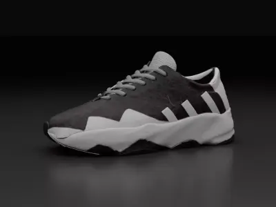 3d CUSTOM NIKE SHOE MODEL 3D print model