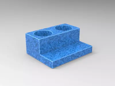 Kany Pen Holder Low-poly 3D model