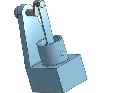 This is a piston 3D print model