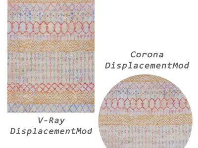Rugs No 661 Low-poly 3D model