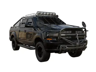 HeavyDuty PickUp 3D model