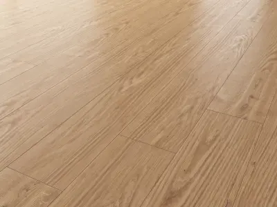  Wood Floor Oak Natural Firestop 3D model