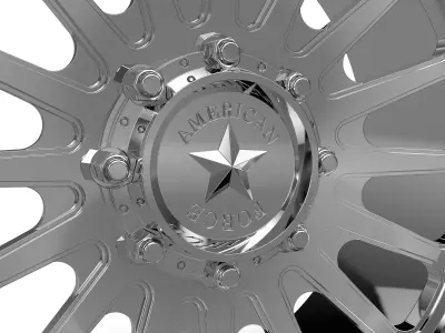 AMERICAN RACING CK17 BATTERY CC WHEEL 3D print model