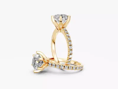 ZKR02 ENGAGEMENTRING  3D print model