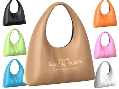 Marc Jacobs Sack Tote Bag Low-poly 3D model