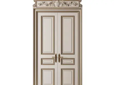 Classic Doors 09 3D model