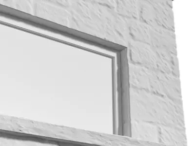 French Fireplace in Provence style 3D model