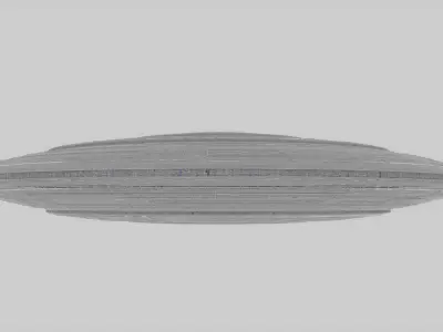 Saucer Concept 7  Free 3D model
