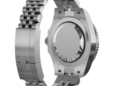 Rolex GMT-Master II Bruce Wayne 3D model