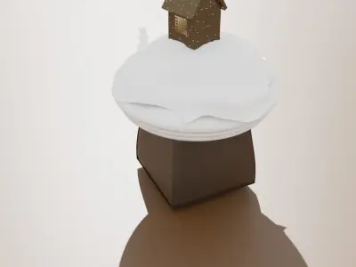 Detailed Glass Globe  Free low-poly 3D model