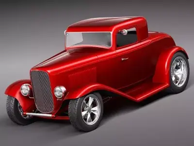 F32 HotRod multiple versions 3D model