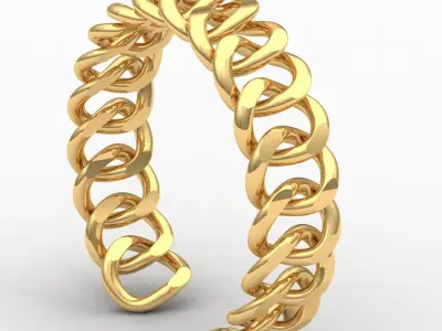 chain rings 3D print model
