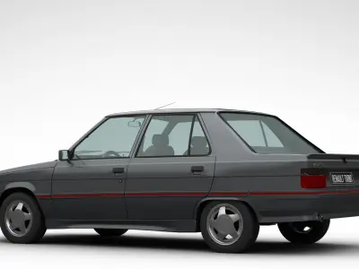 Renault 9 Turbo 3D model