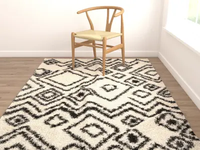 Rugs No 155 Low-poly 3D model
