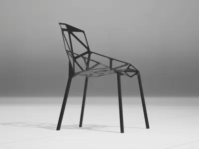 Konstantin Grcic Chair One UE4 3D model