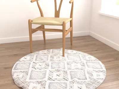 Rugs No 252 Low-poly 3D model