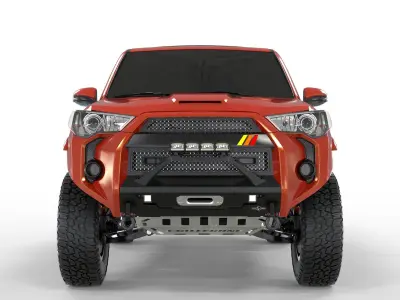 Toyota 4runner 2018 Rally Edition 3D model