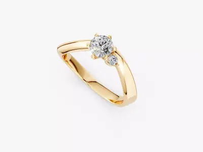 ENGAGEMENTRING RJ01 3D print model