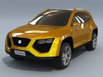 Seat Tribu concept 3D model