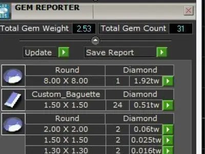 Solitaire Engagement Art Deco Ring 3D print model