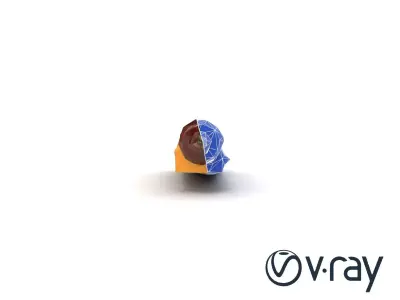 Ottoman Calligraphy Scroll Model Pack Low-poly 3D model