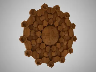 Modern Carving 3D print model