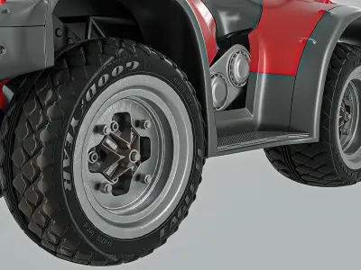 ATV Bike 3D model