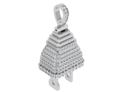 Pyramid Pendant 4381 3D print model