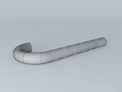 Cane Christmas Free 3D model