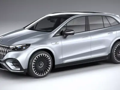 Mercedes-Benz EQE53 AMG SUV 2024 3D model