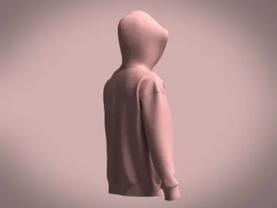 Adidas Stadium Fleece Badge of Sport Hoodie 3D model