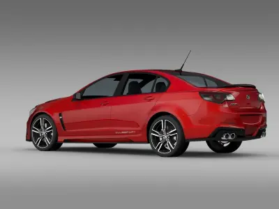 HSV Clubsport Gen F2 2017 3D model